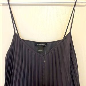 Strappy Pleated Club Monaco dress